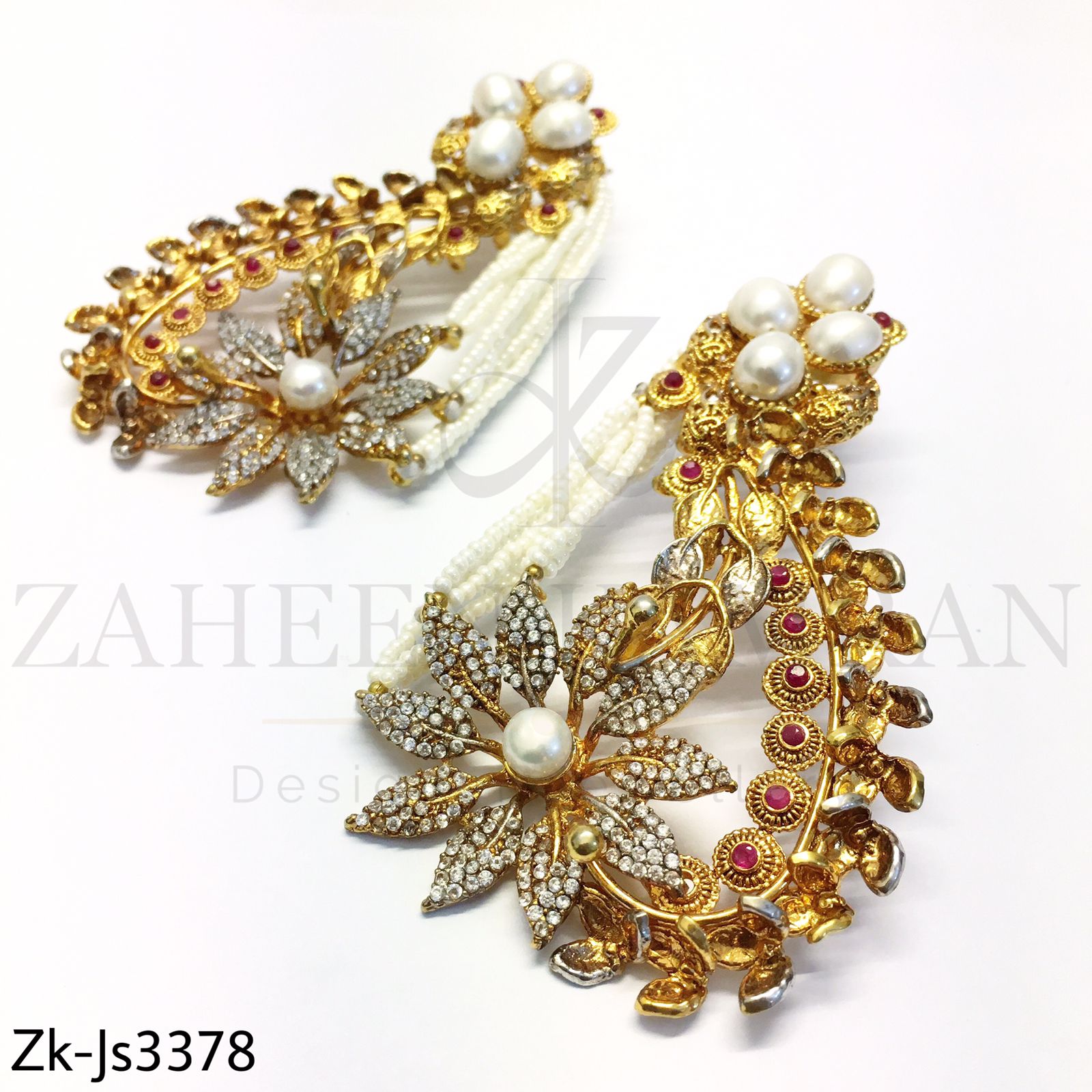 Golden Floral Set