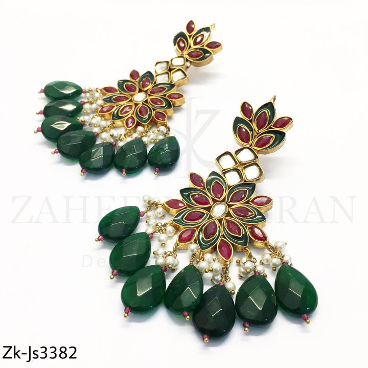 Kundan Seesh Set