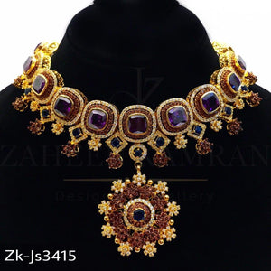 Amethyst Champagne Set