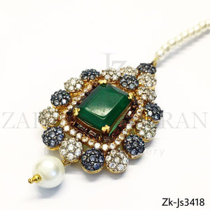 Emerald Champagne Set