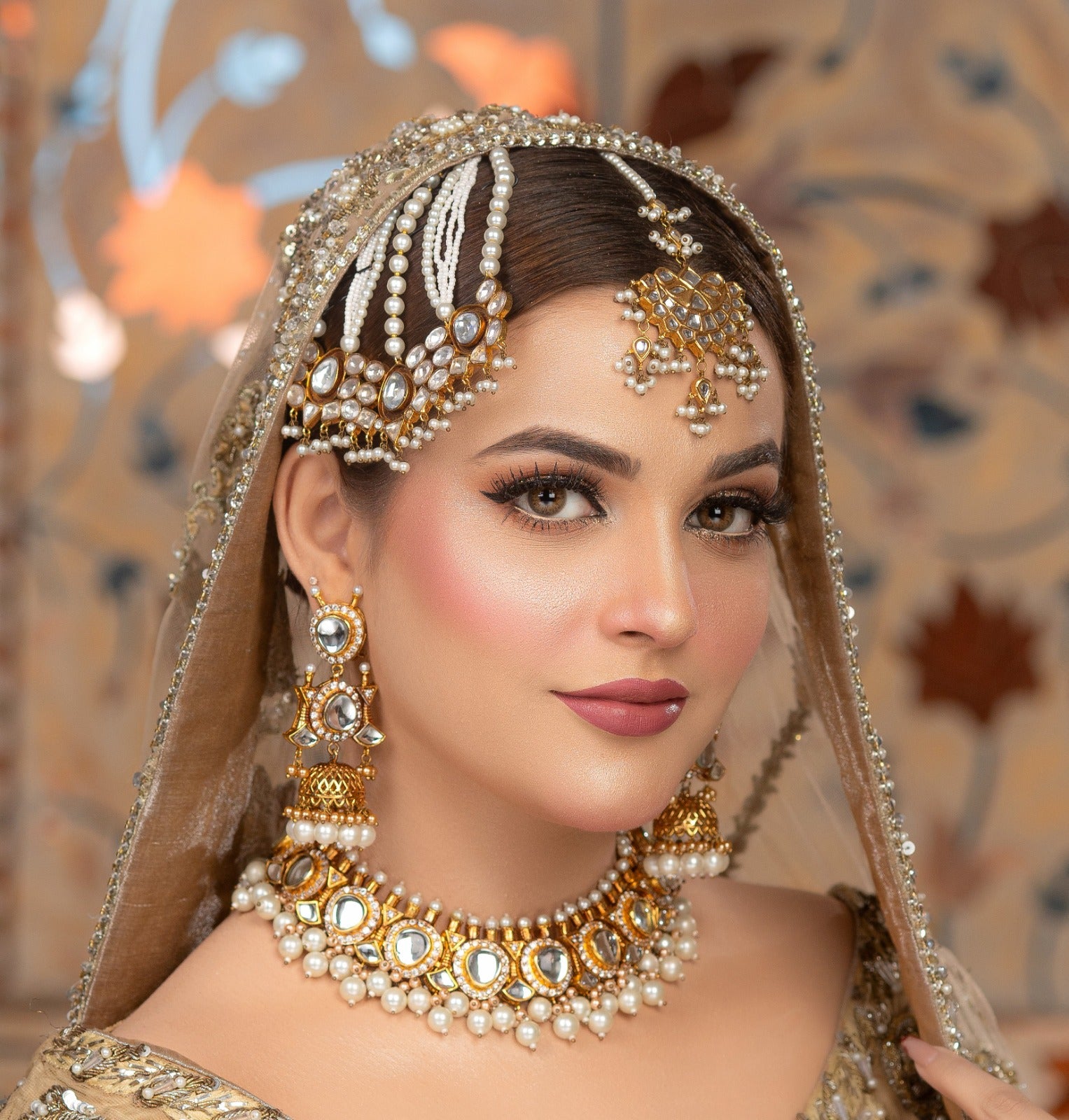 Seesh kundan set