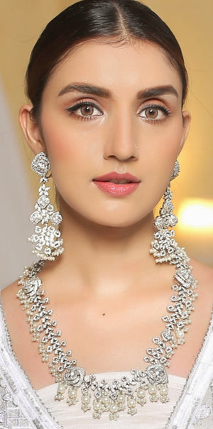 Silver Zirconian Set