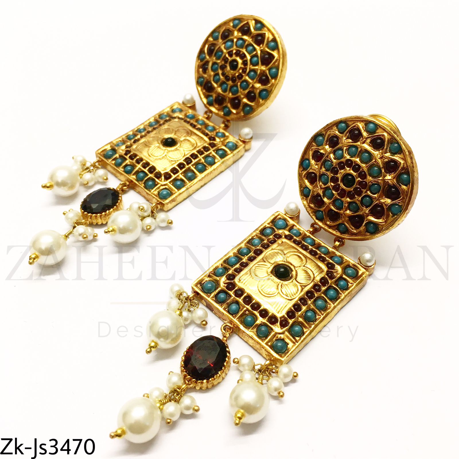 Kundan Textured Choker