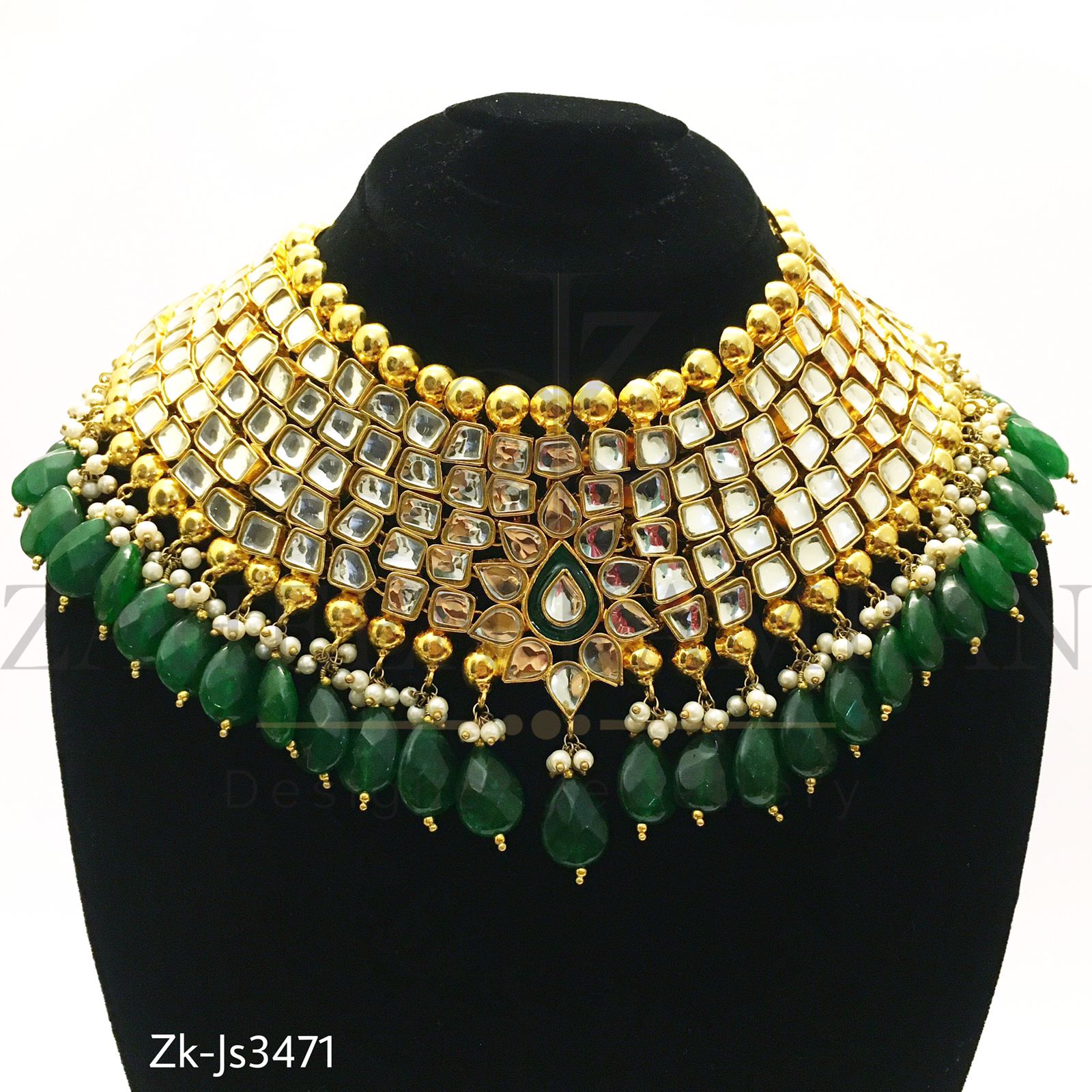 Kundan Seesh Royal Set