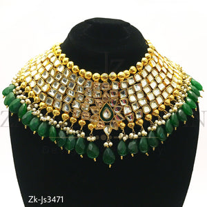 Kundan Seesh Royal Set