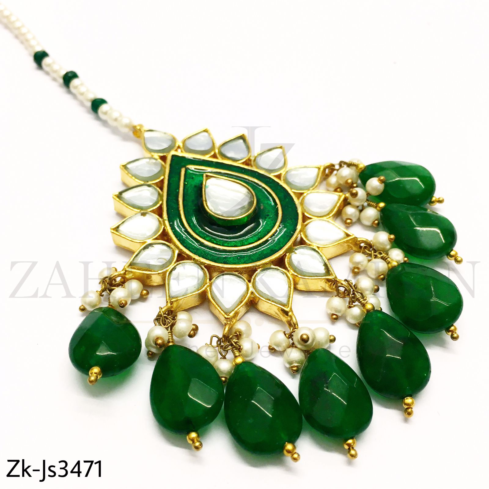 Kundan Seesh Royal Set