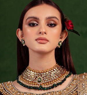 Kundan Seesh Royal Set