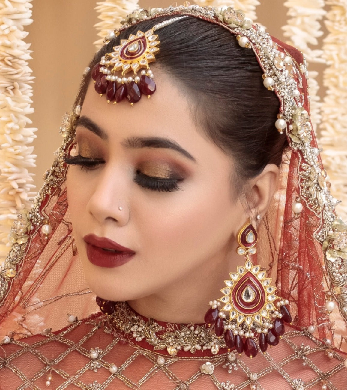 Kundan Seesh Royal Set