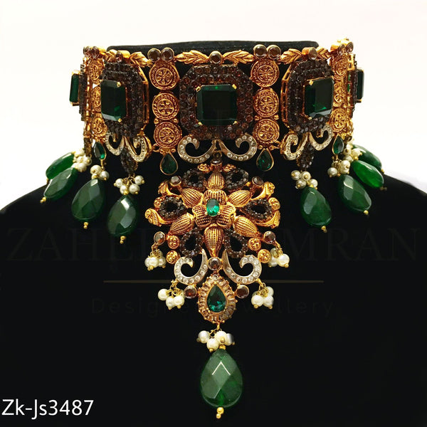 Antique Emerald Set