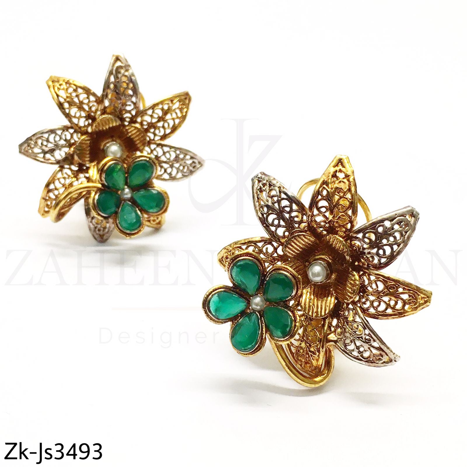 Floral 3D Choker Set