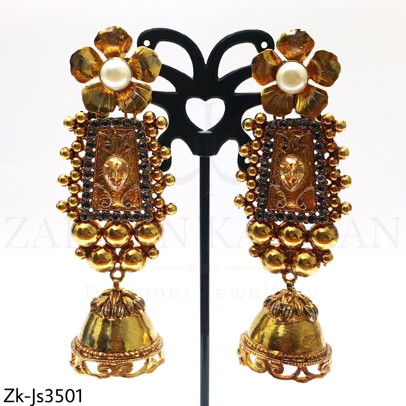Golden Floral Set