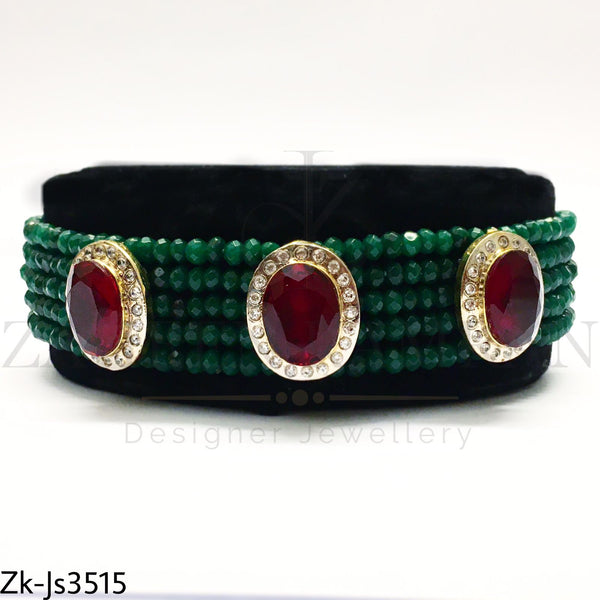 Emerald Ruby Choker