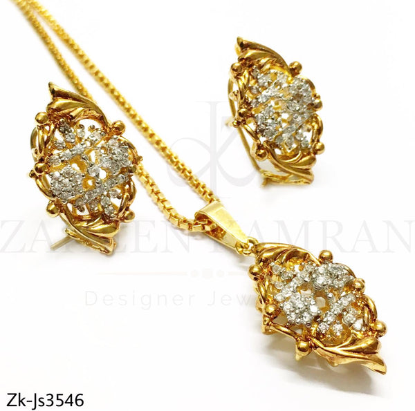 Golden Pendent Set