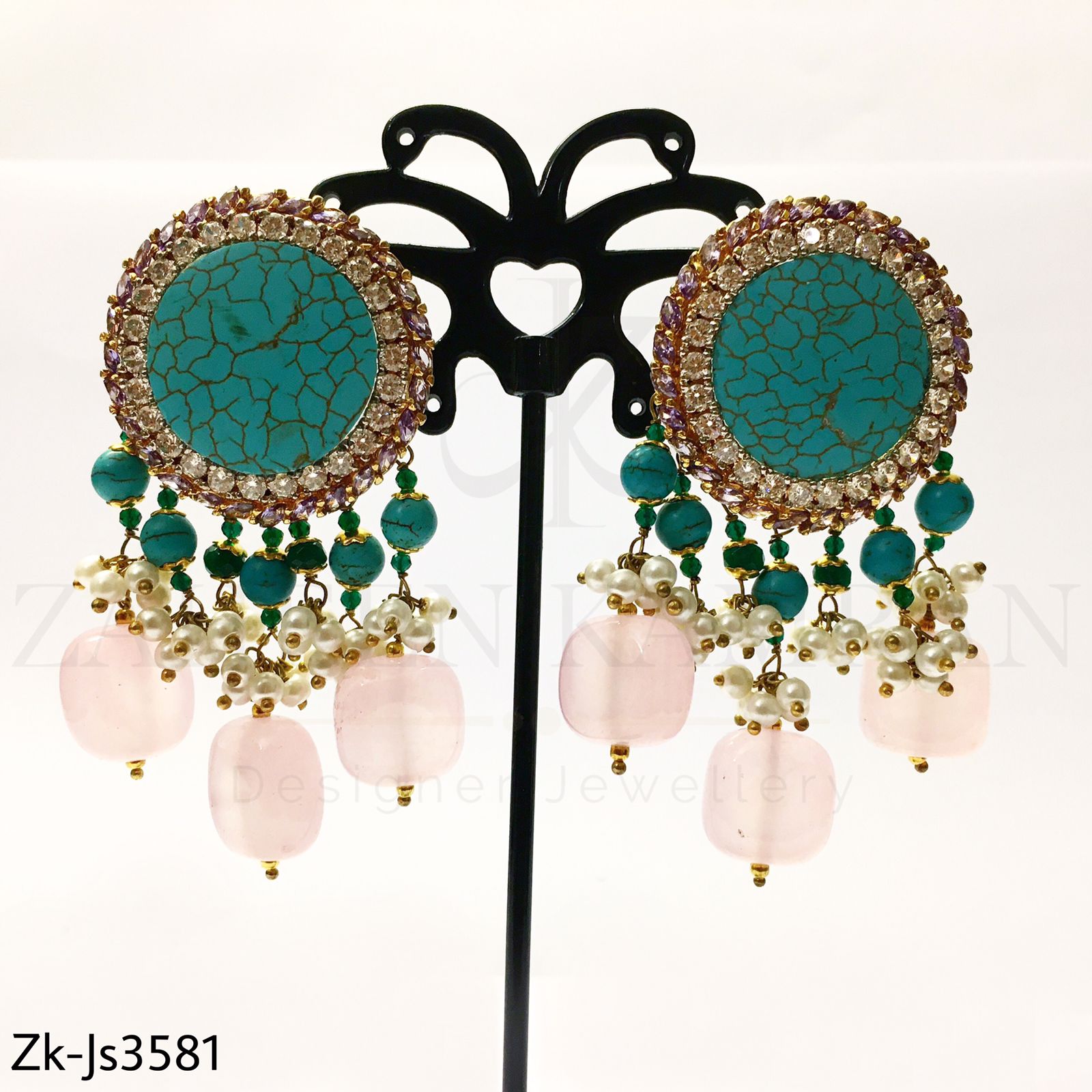 Feroza Choker Mala Set