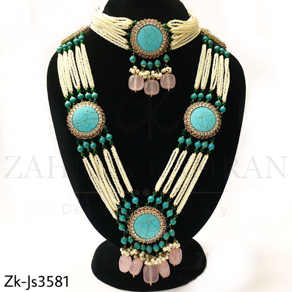 Feroza Choker Mala Set