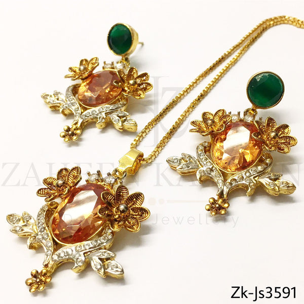 Champagne Zirconian Set