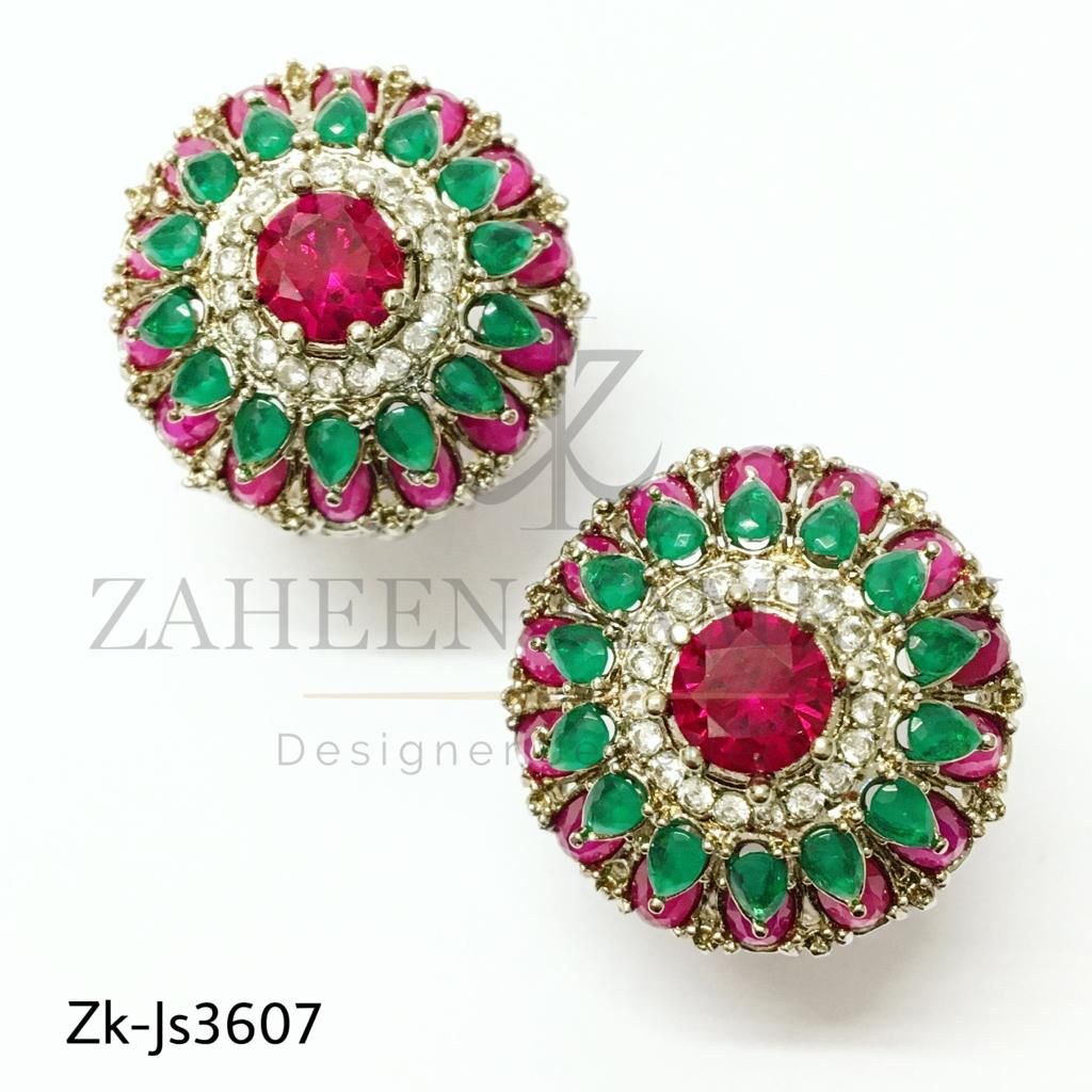 Ruby zirconia set