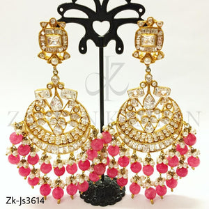 Sheesh polki bridal set