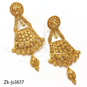 Antique golden set