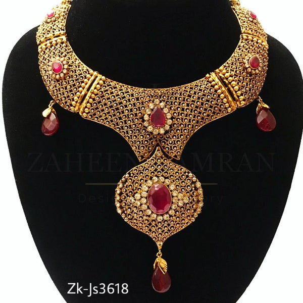 Ruby antique bridal set