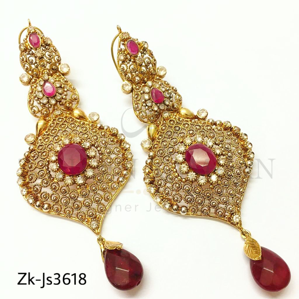 Ruby antique bridal set