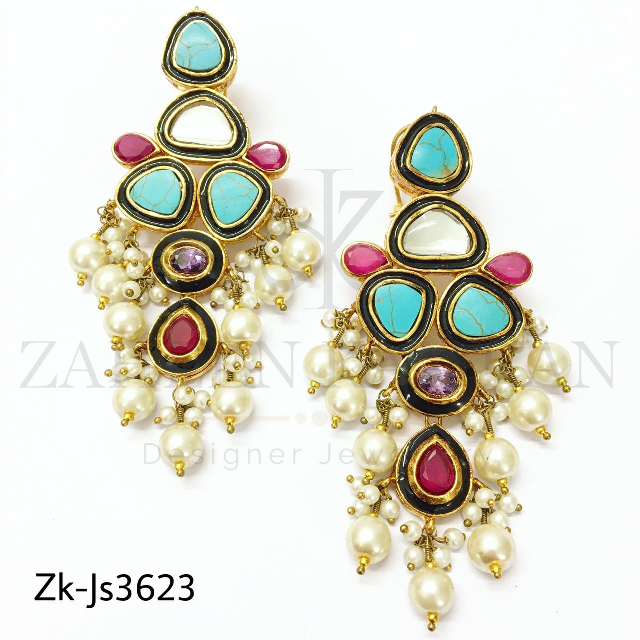 Multi kundan set