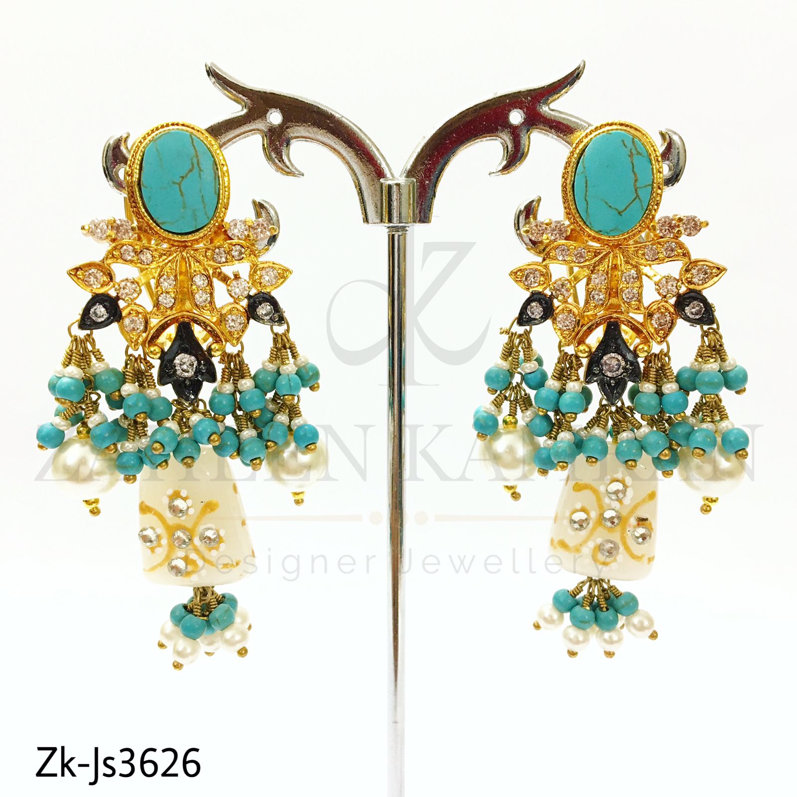 Heritage Feroza pendant mala