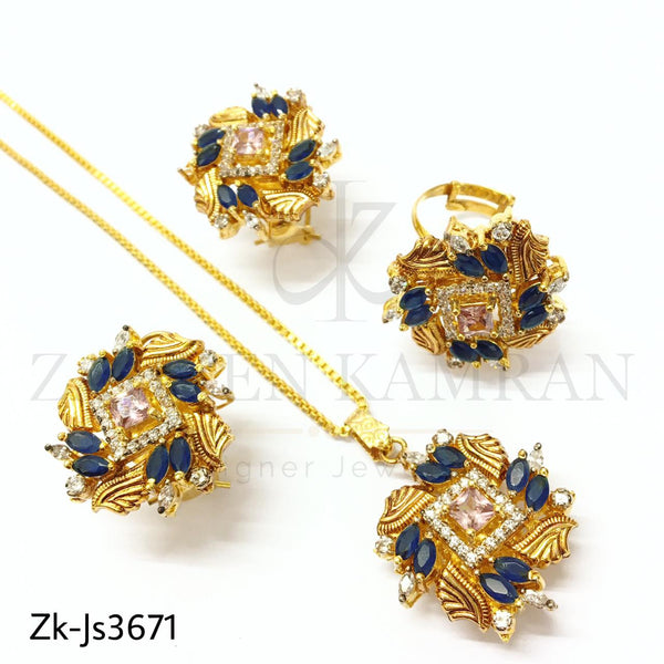 Sapphire stylish pendant