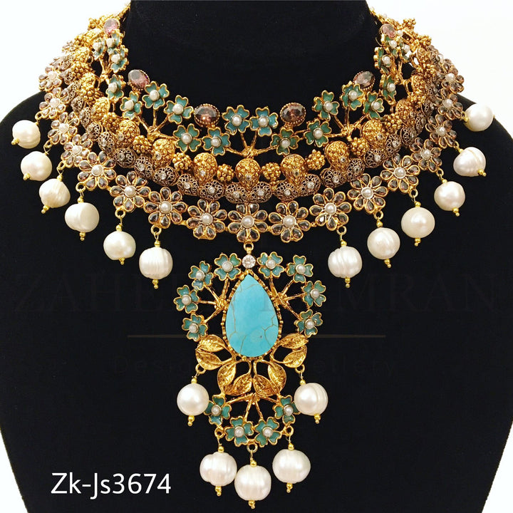 Feroza polki set