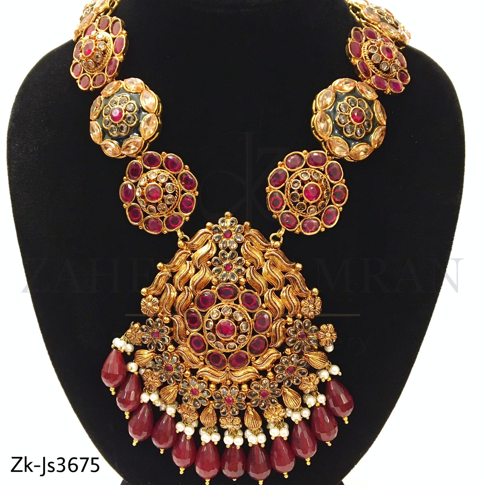 Luxury Ruby bridal kit set