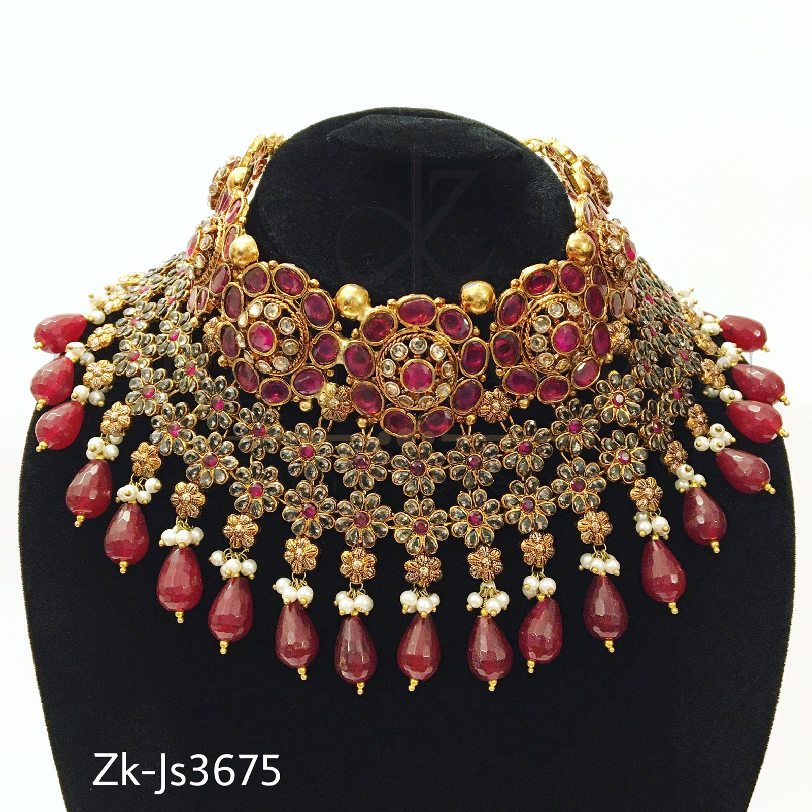 Luxury Ruby bridal kit set