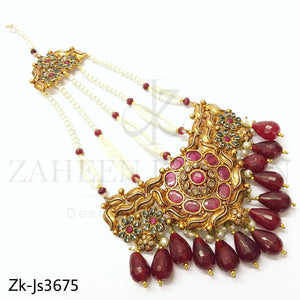 Luxury Ruby bridal kit set