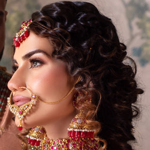 Luxury Ruby bridal kit set