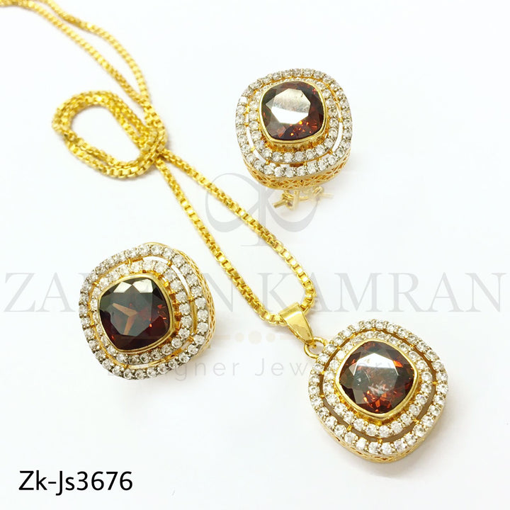 Coffee square pendant