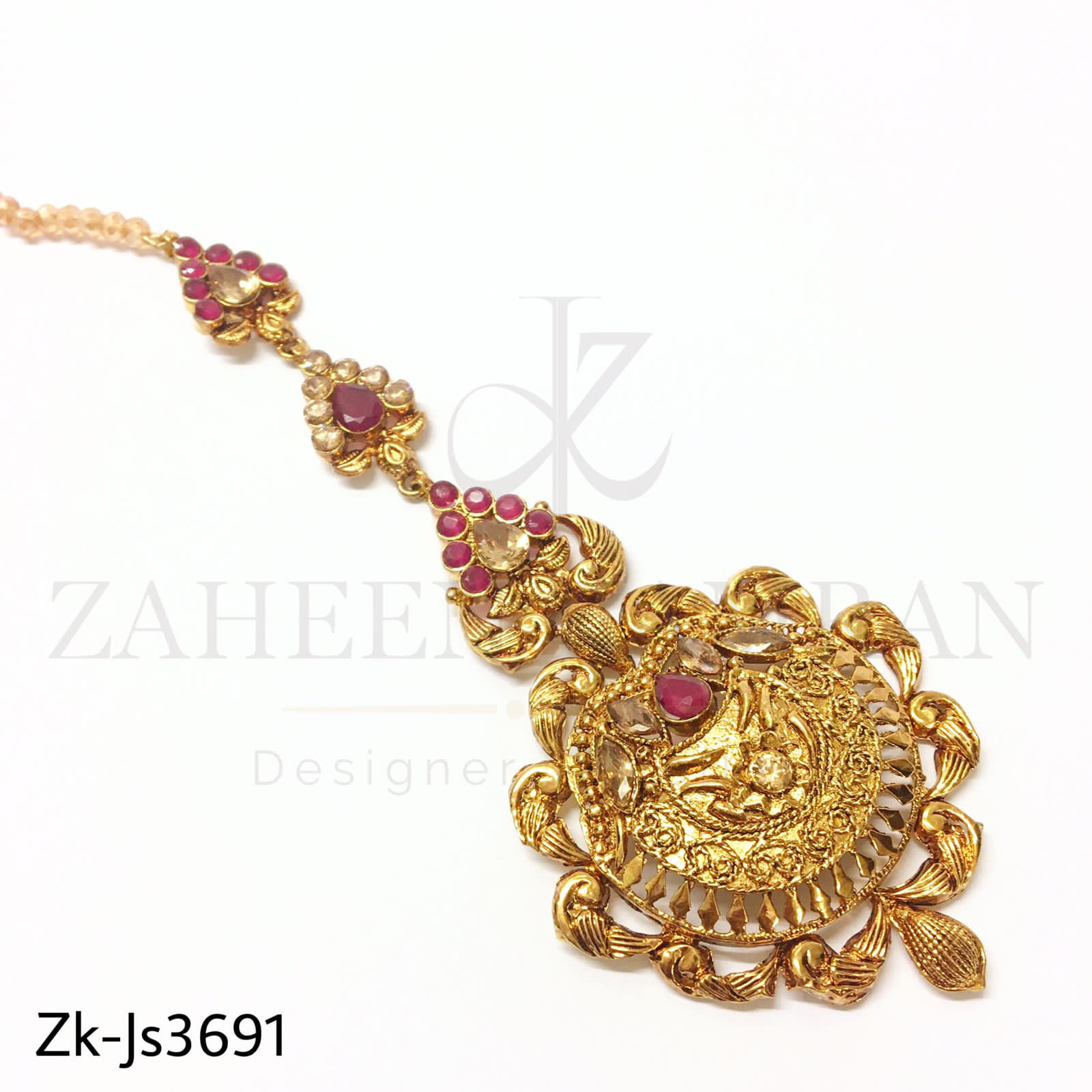 Antique ruby golden set