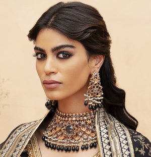 Agate vintage bridal set