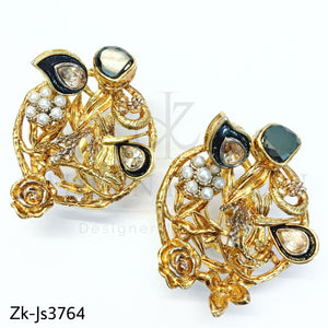 Vintage calligraphy pendant mala