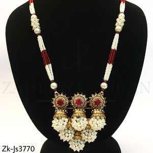 Festive ruby mala set
