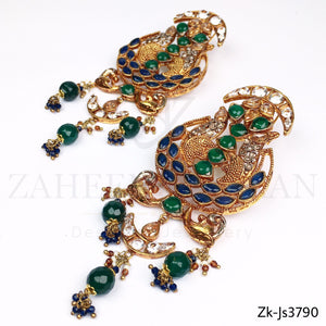 Crescent pendant mala set