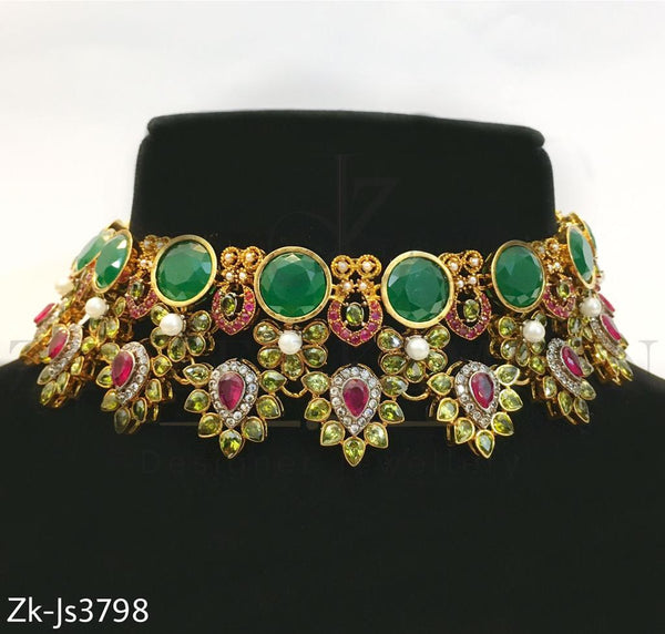 Mayil floral Necklace