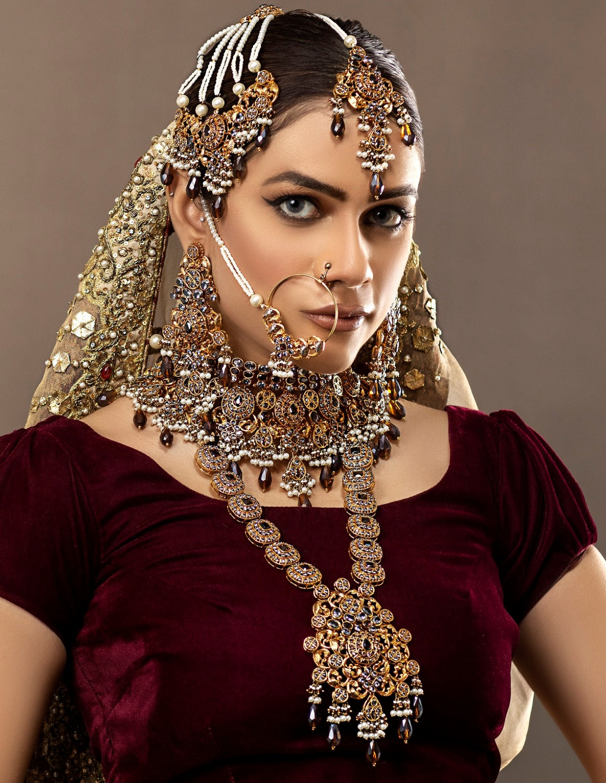 Elegant polki kit set