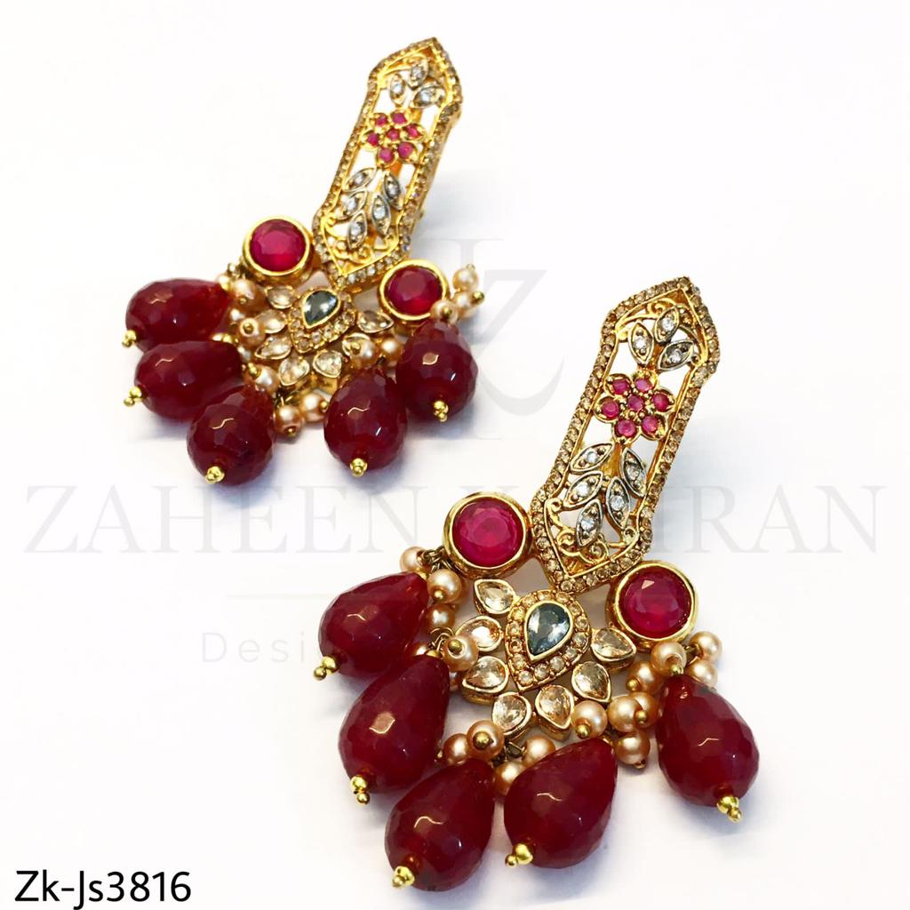 Delicate ruby set