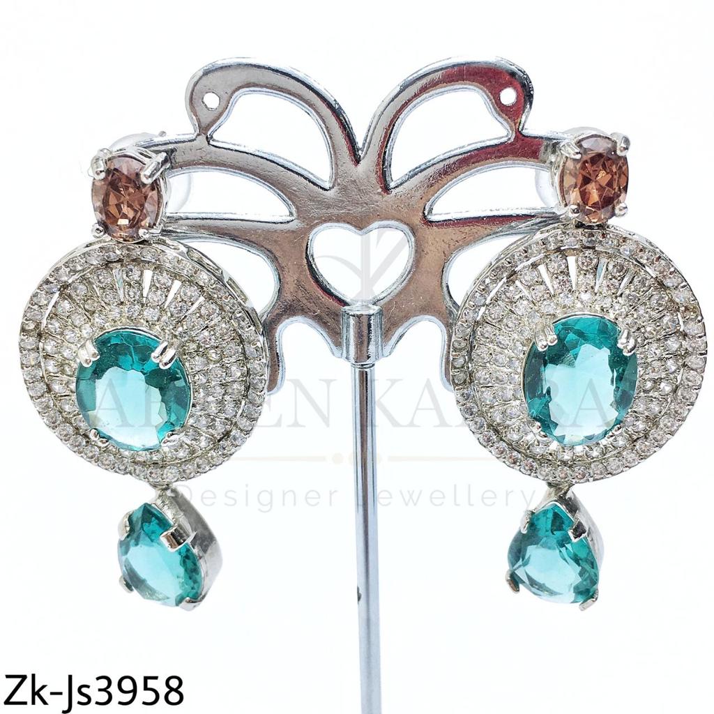 Dazzling silver set.