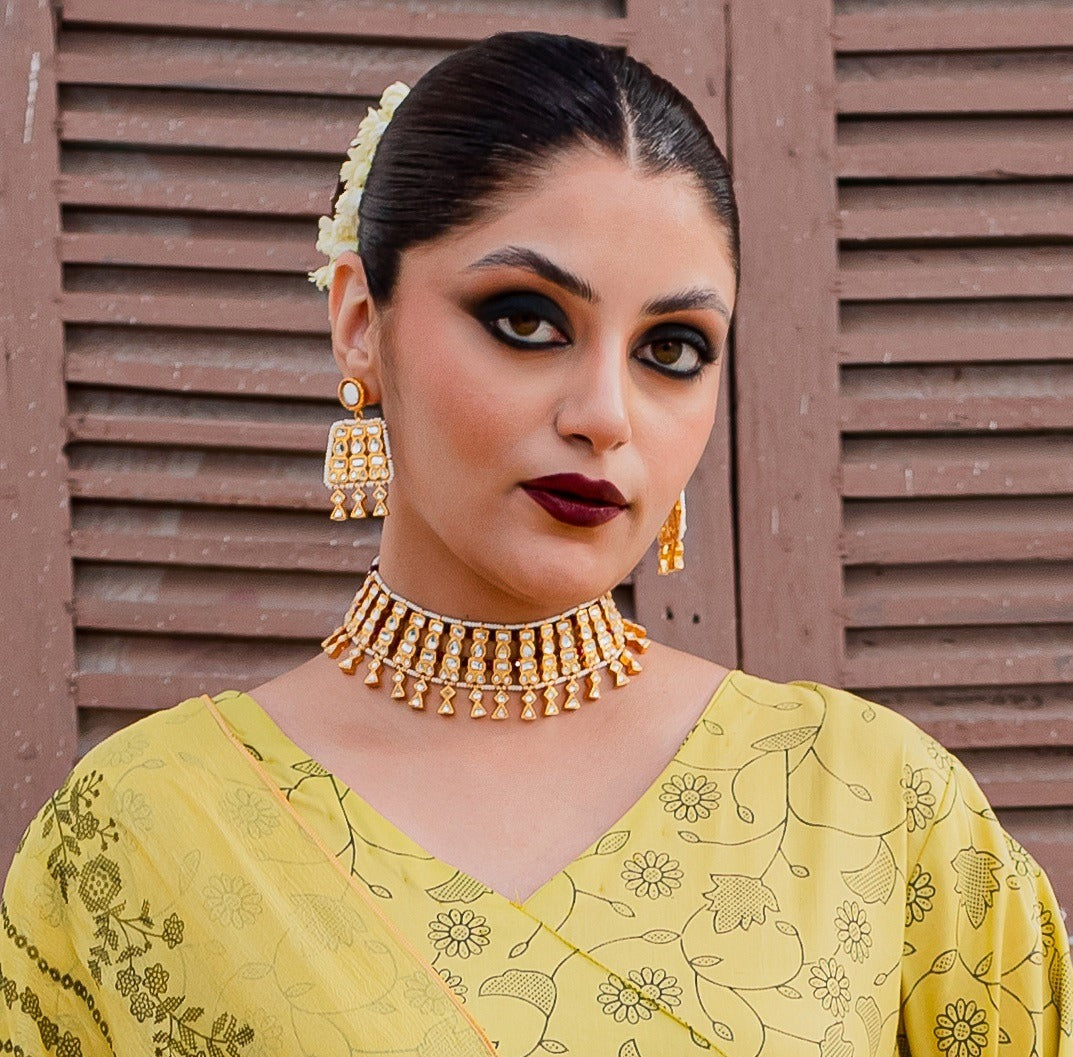 Marvellous polki set