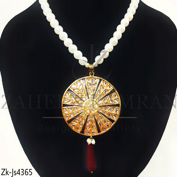 CIRCULAR KUNDAN SET