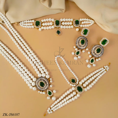 EMERALD BRIDAL SET