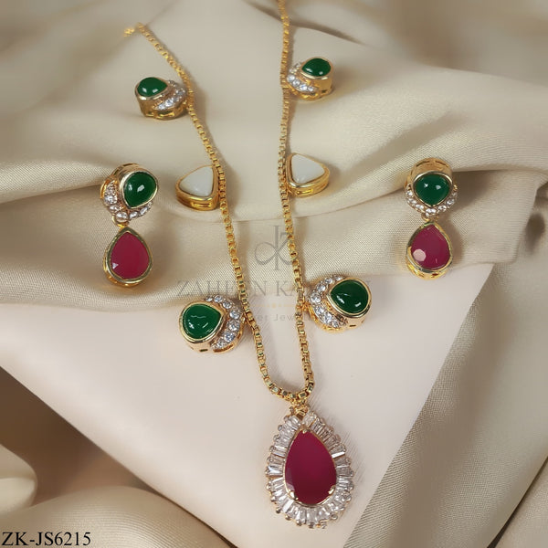 RUBY EMERALD SET
