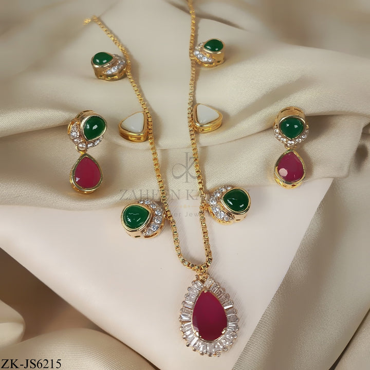 RUBY EMERALD SET