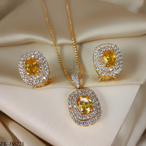 YELLOW JADE SET