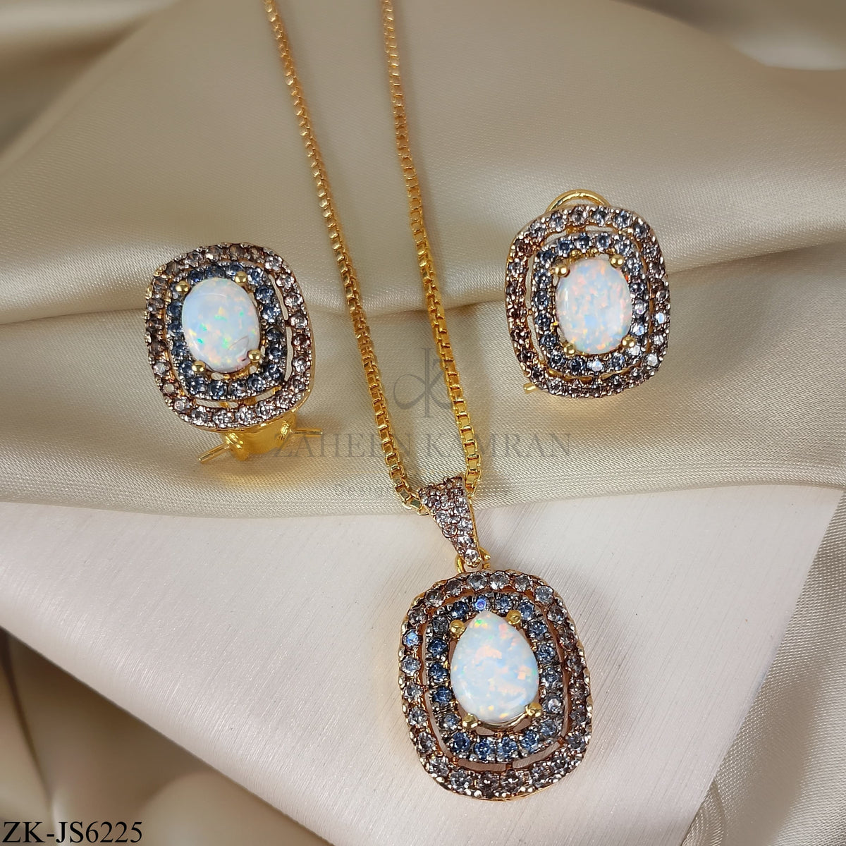 WHITE OPALS SET – Zaheen Kamran
